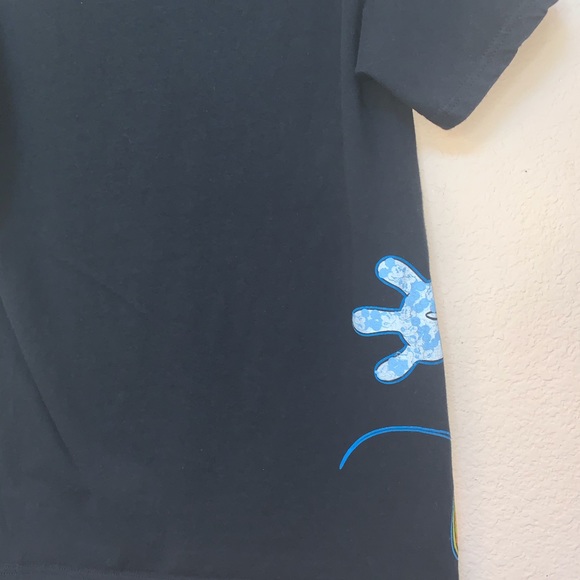 ✅ Men Disneyland Hanes Mickey Black T-Shirt - Picture 8 of 10